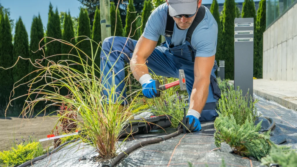 garden irrigation installation service